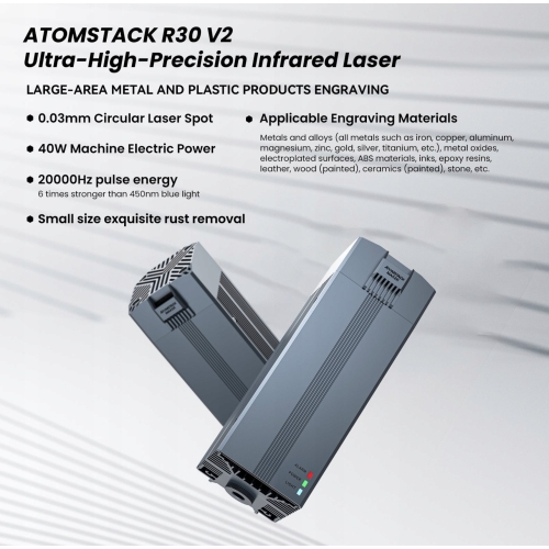 Infraröd lasermodul R30 v2 Atomstack